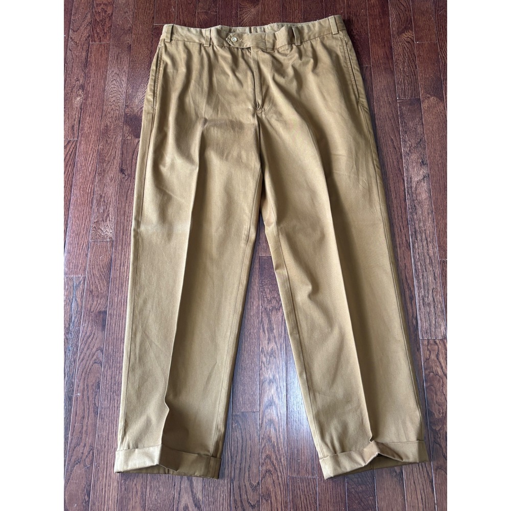 Bills Khakis M2 Classic Fit Trousers Mens 38 British Khaki Cotton Twill USA Made